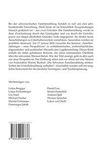 Familienstiftungen - neue Perspektiven achterzijde