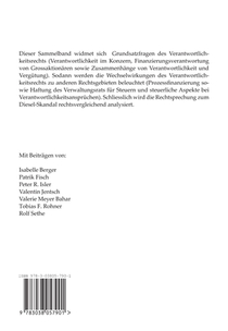 Verantwortlichkeitsrecht im Wandel achterzijde