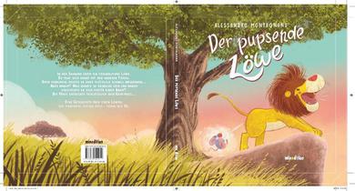 Der pupsende Löwe achterzijde