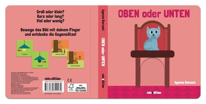 Oben oder unten achterzijde