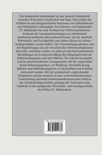Arbeit - Macht - Markt. Industrieller Arbeitsmarkt 1900-1929 achterzijde