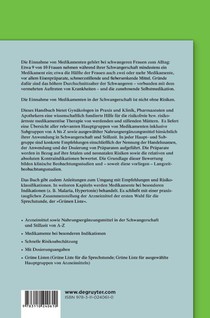 Arzneimittel und Nahrungserganzungsmittel in Schwangerschaft und Stillzeit achterzijde