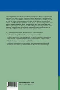 Chemical Vapor Transport Reactions achterzijde