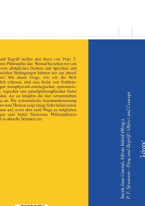 P. F. Strawson - Ding und Begriff / Object and Concept achterzijde