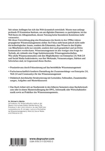 Wissensmanagement mit Social Media achterzijde