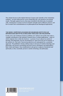 Nicholas of Cusa and the Aristotelian Tradition achterzijde