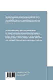 Grundthemen Der Literaturwissenschaft: Erzahlen achterzijde