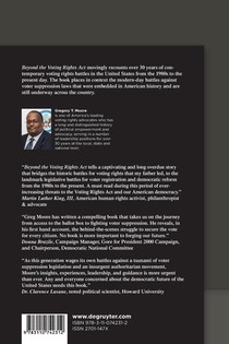 Beyond the Voting Rights Act achterzijde