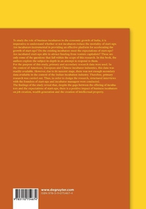 The Role of Business Incubators in the Economic Growth of India achterzijde