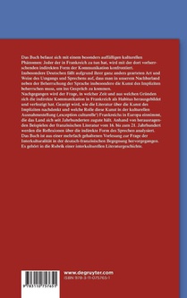 Die indirekte Kommunikation in Frankreich achterzijde