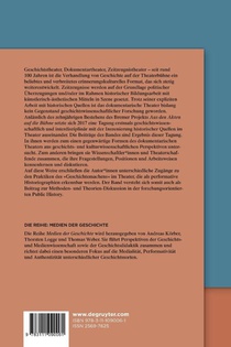 Geschichte im Rampenlicht achterzijde