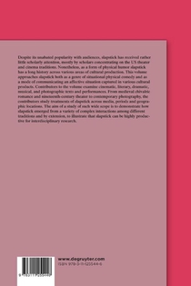 Slapstick: An Interdisciplinary Companion achterzijde