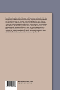 Transitzonen zwischen Literatur und Museum achterzijde