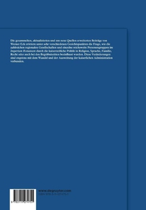 Gesellschaft und Administration im Romischen Reich achterzijde