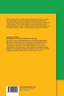 The Paradox of False Belief Understanding achterzijde