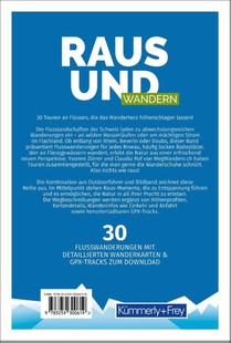 Kümmerly+Frey Raus und Wandern an Flüssen - Wanderführer achterzijde