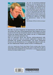 Meine grossen Vorkämpfer / Die bedeutendsten Partien der Schachweltmeister Bd. 6 achterzijde