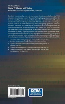 Digital VLSI Design with Verilog achterzijde