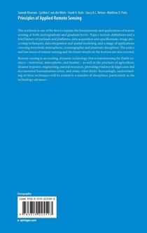 Principles of Applied Remote Sensing achterzijde