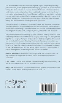 Enacting Research Methods in Information Systems: Volume 2 achterzijde