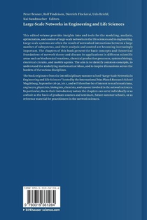 Large-Scale Networks in Engineering and Life Sciences achterzijde