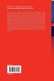 Spectroscopy and Optical Diagnostics for Gases achterzijde
