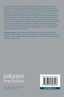 The Law of Nations and Britain’s Quest for Naval Security achterzijde