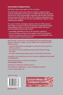 Security of Networks and Services in an All-Connected World achterzijde