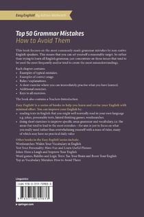 Top 50 Grammar Mistakes achterzijde