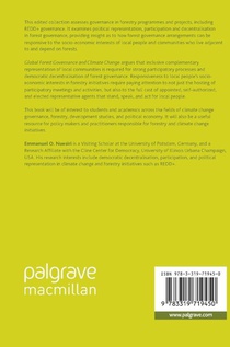 Global Forest Governance and Climate Change achterzijde