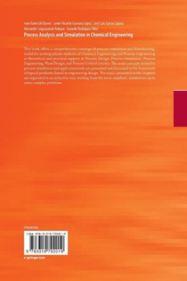 Process Analysis and Simulation in Chemical Engineering achterzijde