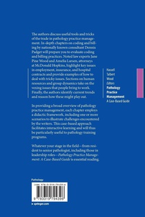 Pathology Practice Management achterzijde