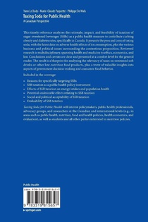 Taxing Soda for Public Health achterzijde