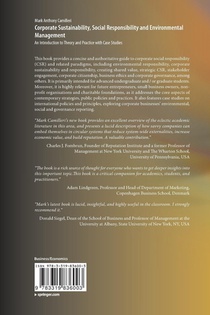 Corporate Sustainability, Social Responsibility and Environmental Management achterzijde