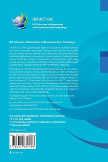 Privacy and Identity Management. Facing up to Next Steps achterzijde