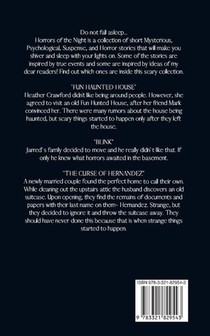 Horrors of the Night achterzijde