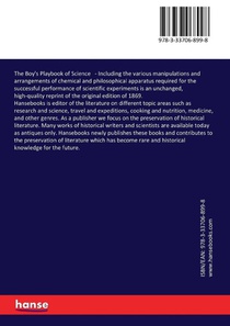 The Boy's Playbook of Science achterzijde