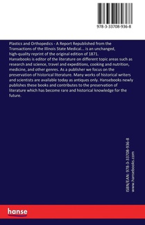 Plastics and Orthopedics achterzijde