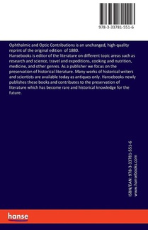 Ophthalmic and Optic Contributions achterzijde