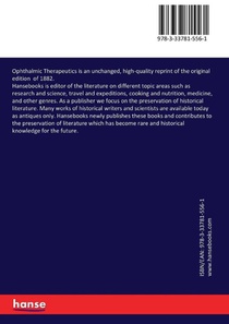 Ophthalmic Therapeutics achterzijde
