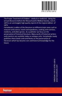 The Proper Treatment of Children achterzijde