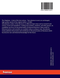 The Virginians achterzijde