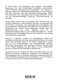Site Reliability Engineering für Einsteiger achterzijde