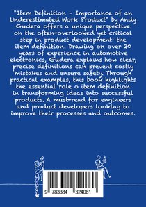 Item Definition achterzijde