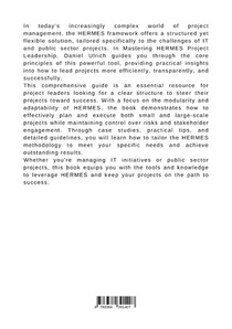 Mastering HERMES Project Leadership: A Comprehensive Guide achterzijde