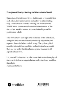 The Principles of Duality achterzijde