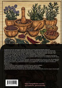 Ayurvedische Gewürzkunde: Das große Gewürzlexikon für Kräuter und Gewürze achterzijde