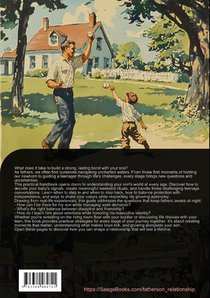 Father Son Relationship Building: A Dad's Guide to Meaningful Bonding achterzijde