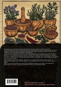 Especiarias Ayurvédicas: Guia Completo de Sabores e Propriedades Medicinais achterzijde