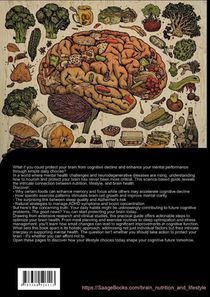 Brain Nutrition and Mental Health: A Guide to Alzheimer's, Dementia, and ADHD Prevention achterzijde